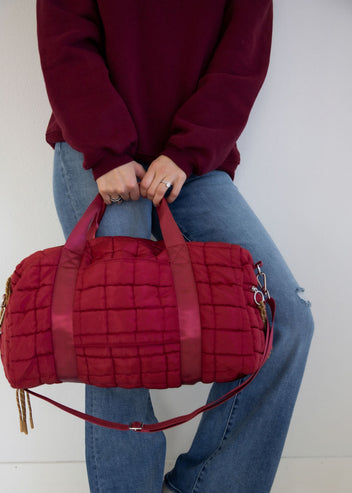 Bobbie Quilted Duffel Bag