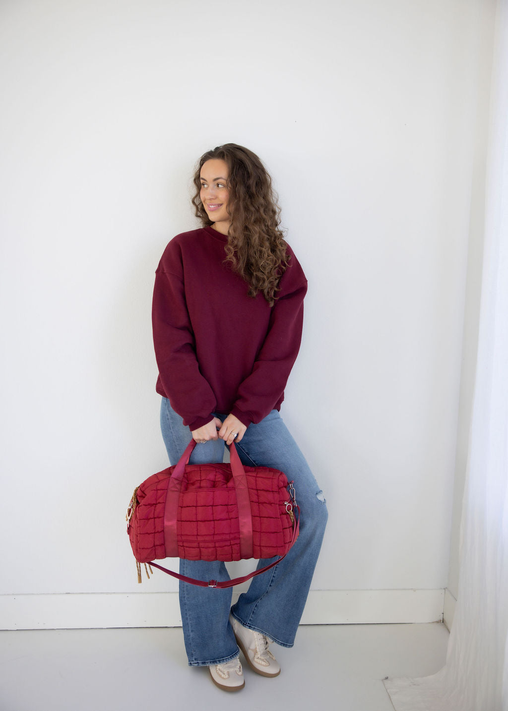 Bobbie Quilted Duffel Bag