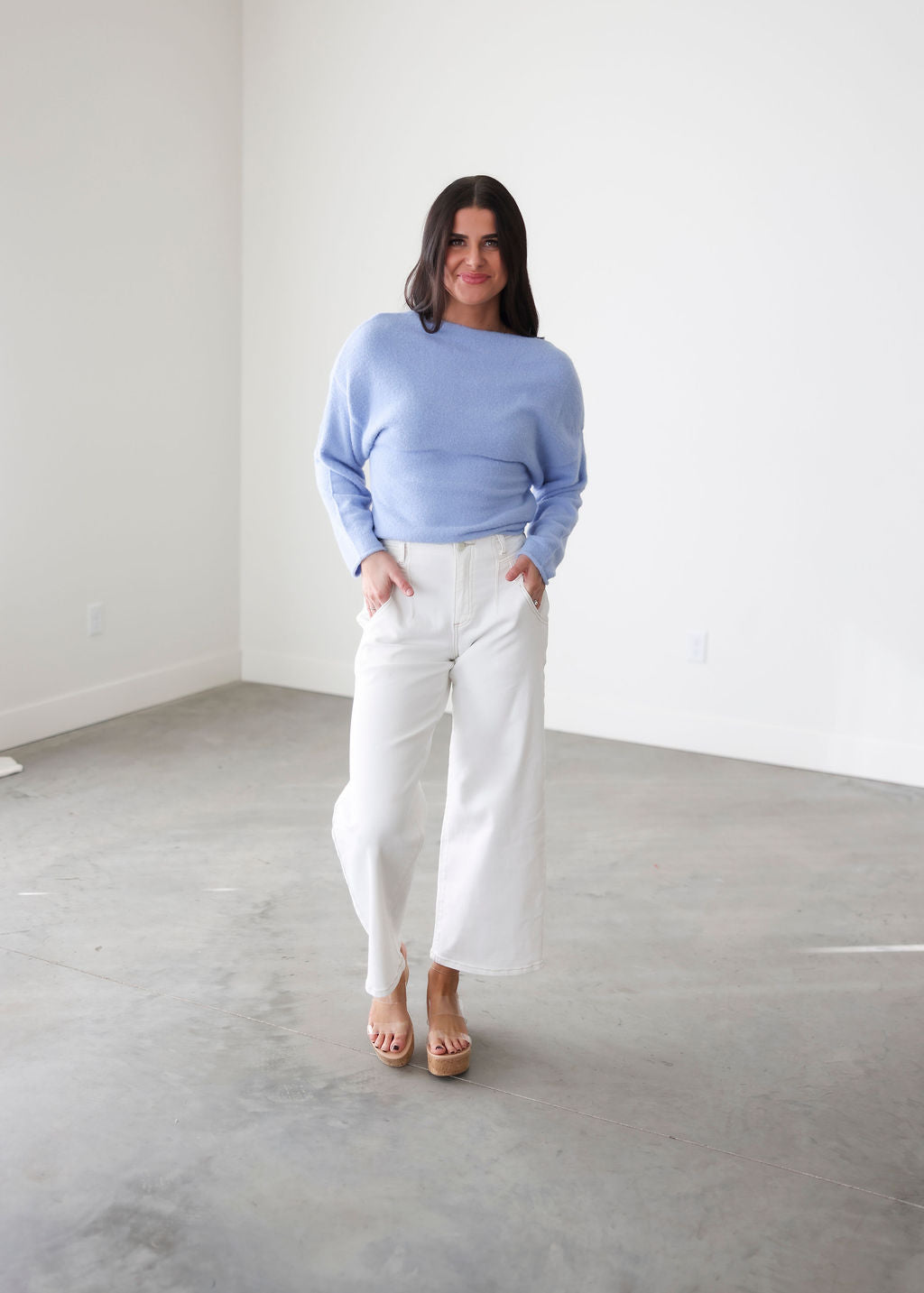 Ellyn Boat Neck Sweater