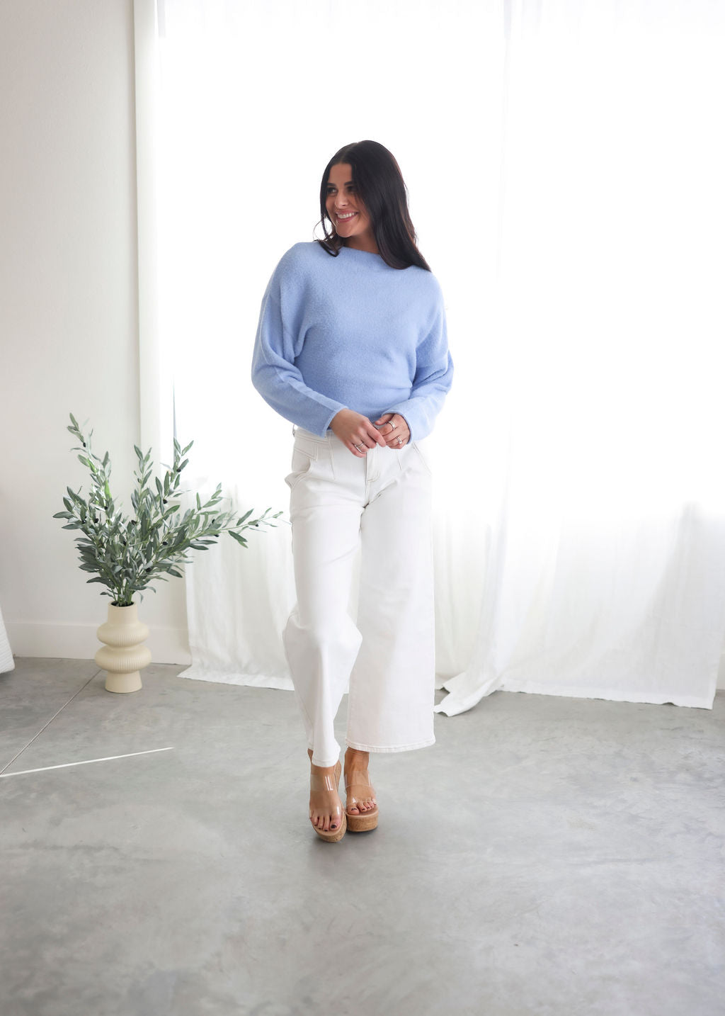 Ellyn Boat Neck Sweater