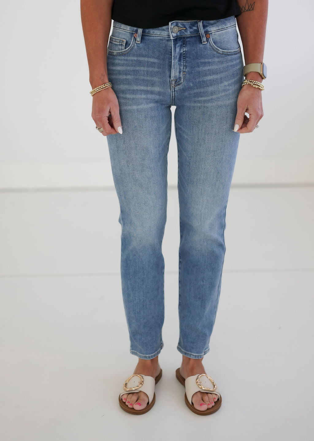 image of Johnnie Hidden Straight Jean