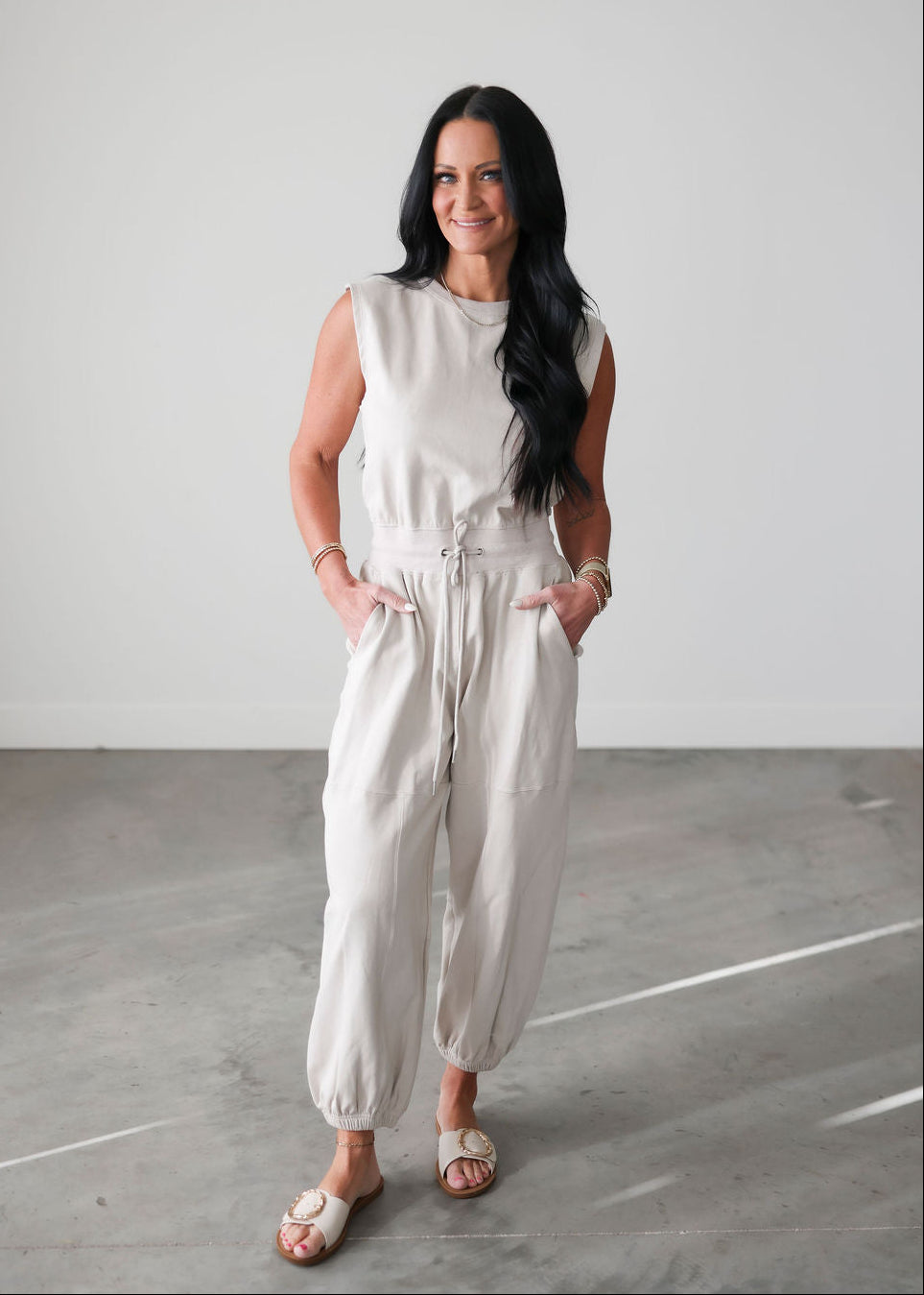image of Tahlia Sleeveless Jumpsuit