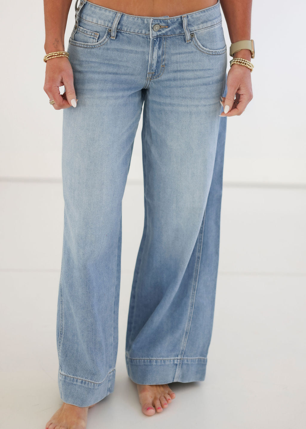 Lexie Hidden Wide Leg Jeans