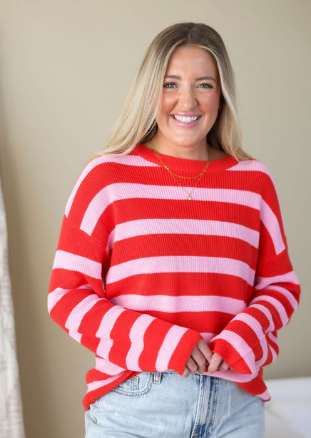 Kalen Striped Sweater product view