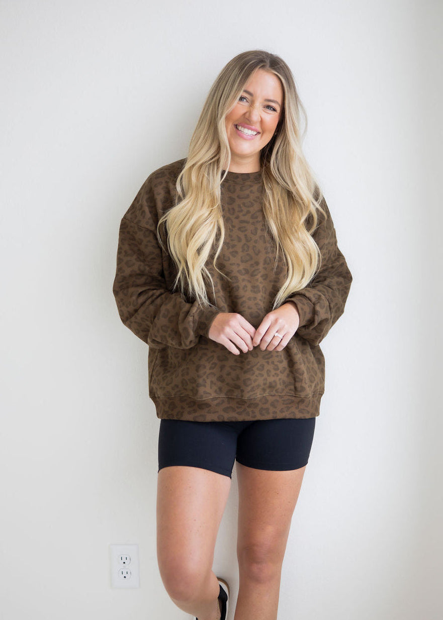 image of Leopard Crew by Chelsea DeBoer