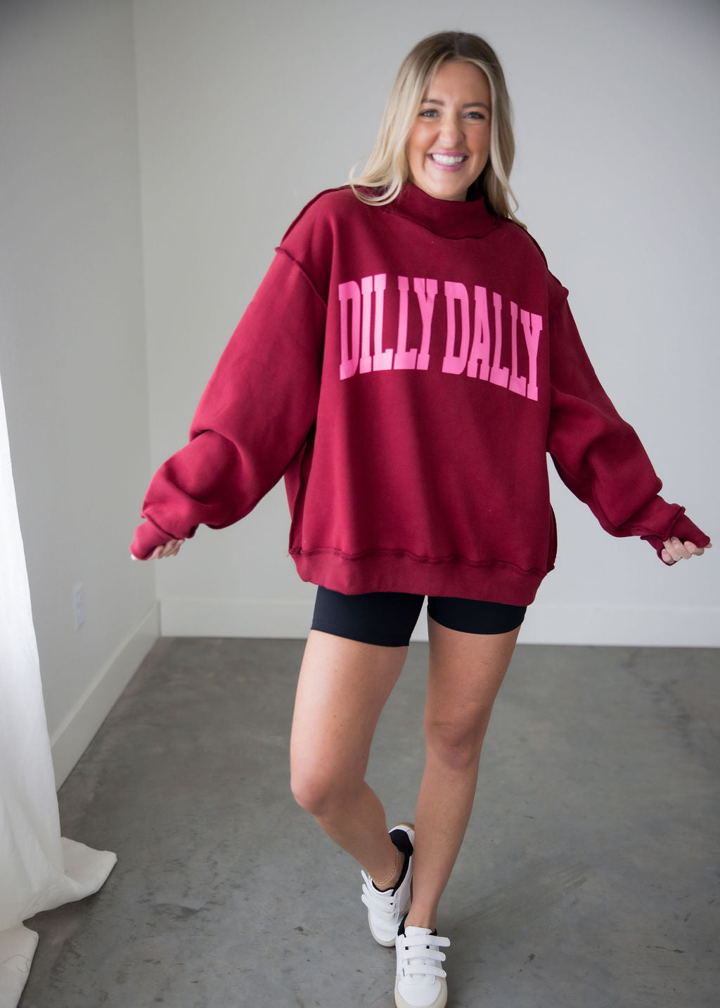 image of Dilly Dally Graphic Pullover