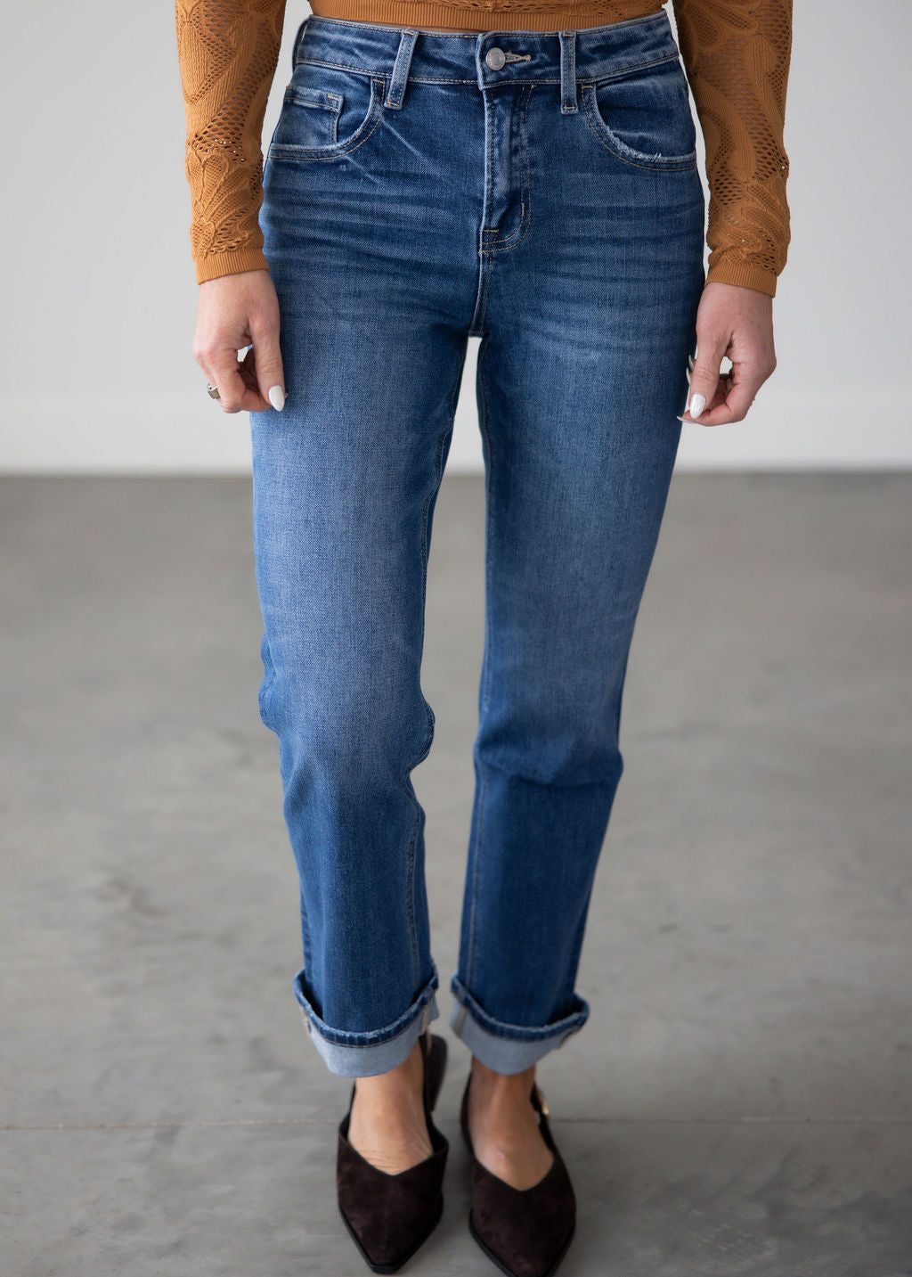 image of Ciara Lovervet Cropped Jean