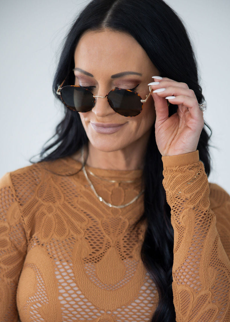 image of Tortoise Tinted Sunglasses