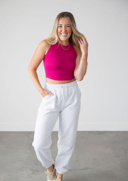 Alysa Seamless Ribbed Tank product view