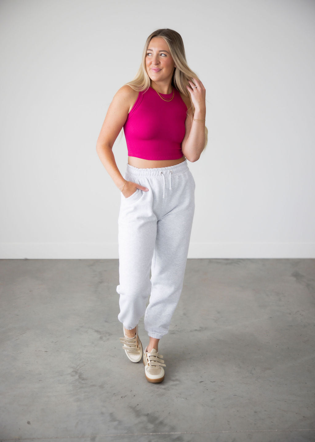 Alysa Seamless Ribbed Tank