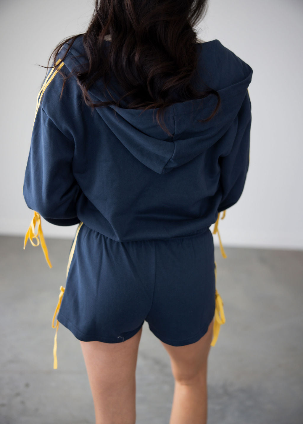 Sideline Ribbon Zip Hoodie