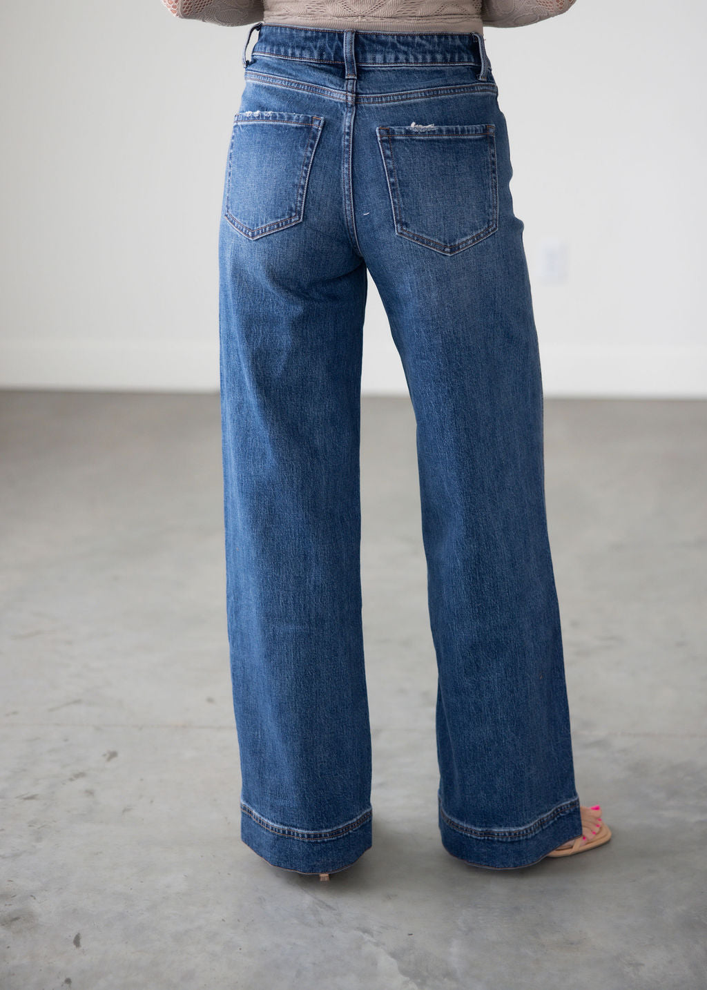 Celia Lovervet Denim Trouser