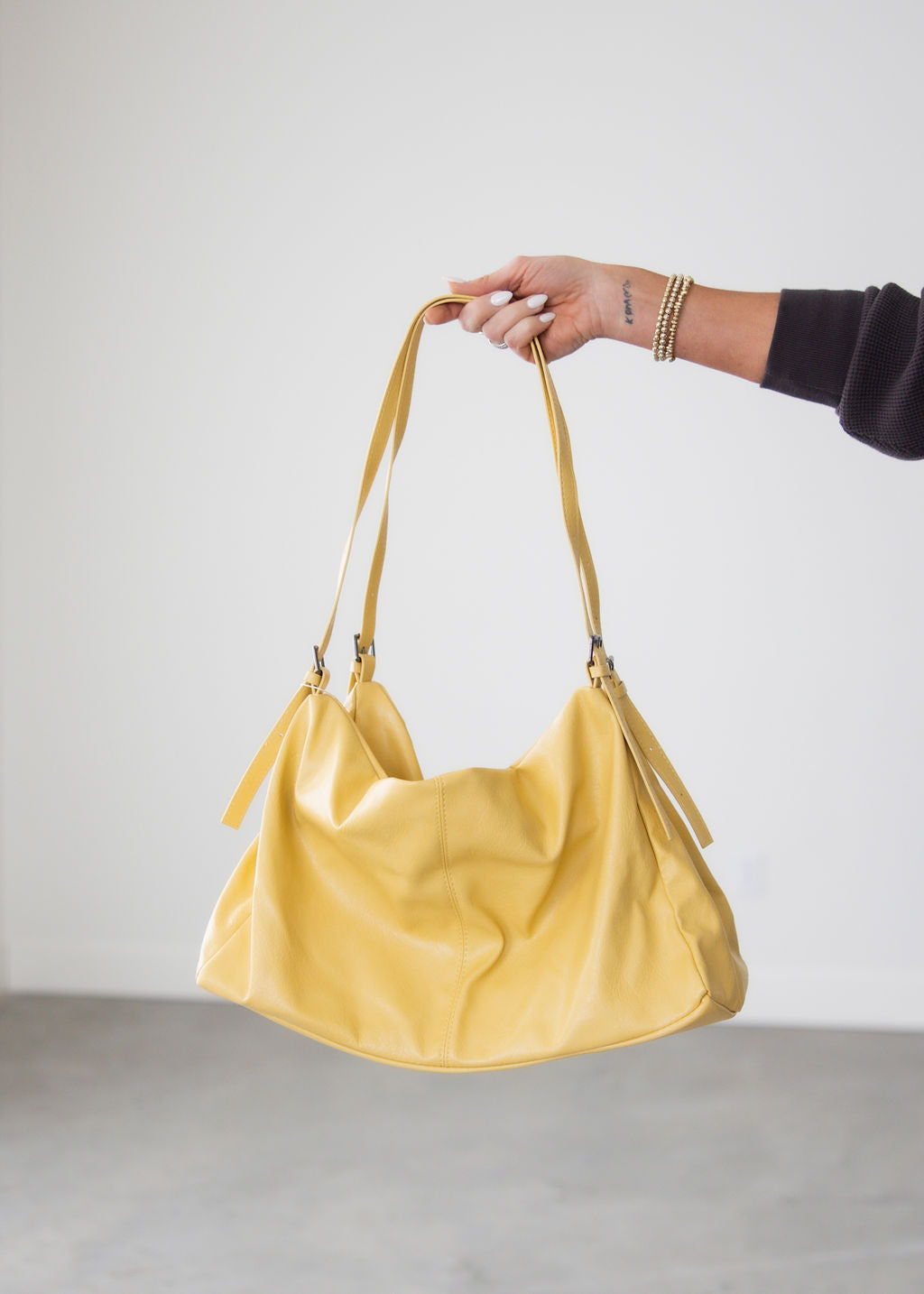 image of Samantha Vegan Leather Tote Bag