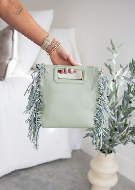 Jamie Fringe Crossbody Bag product view