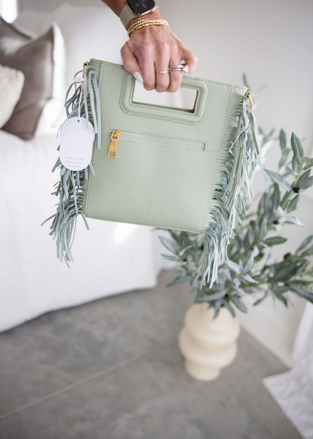 Jamie Fringe Crossbody Bag