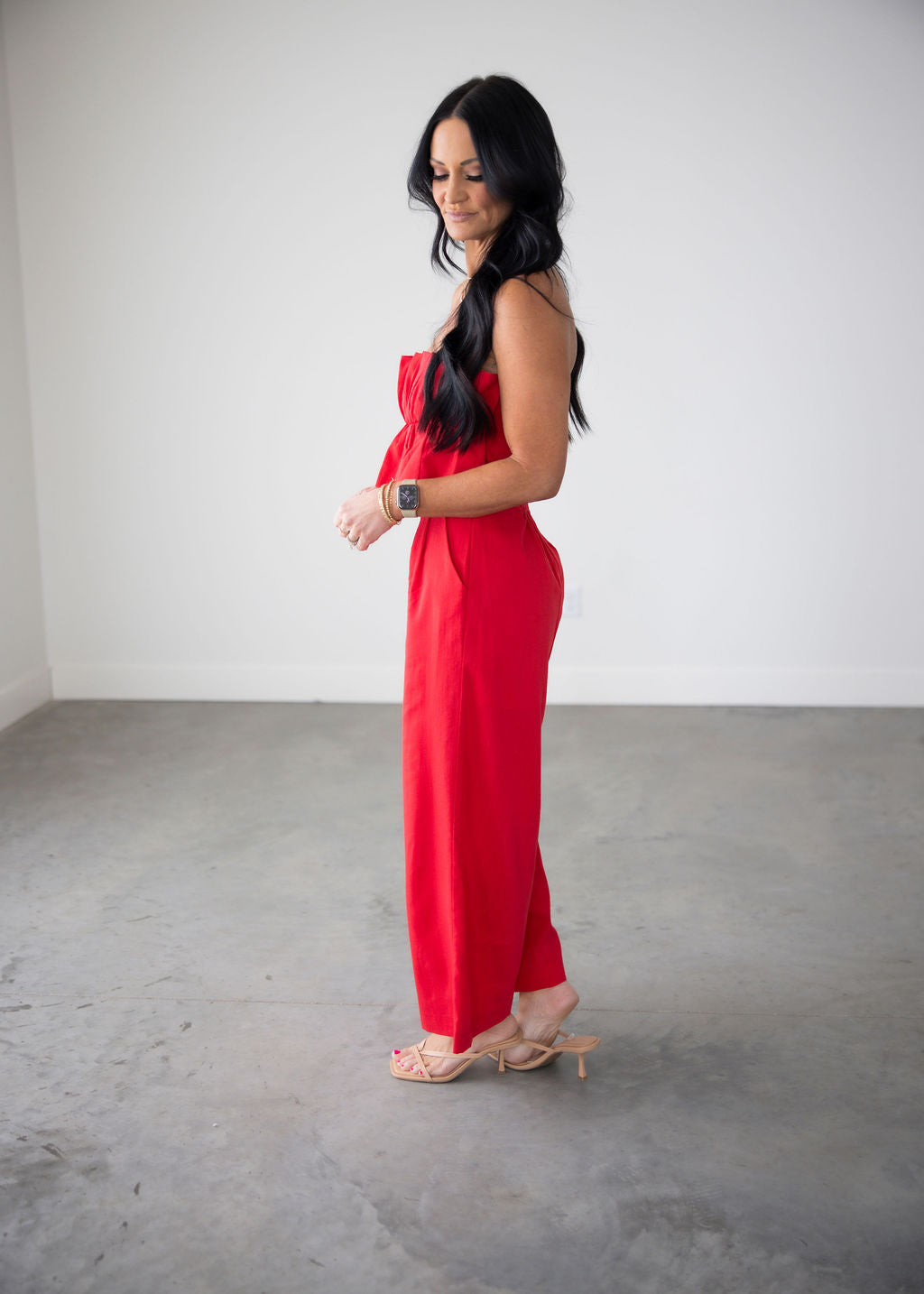 Evra Ruffle Jumpsuit
