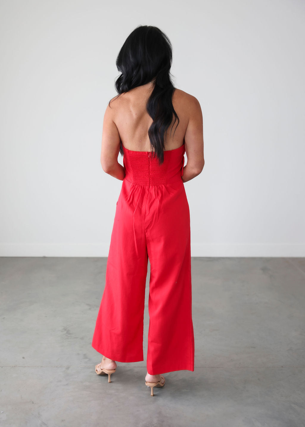 Evra Ruffle Jumpsuit