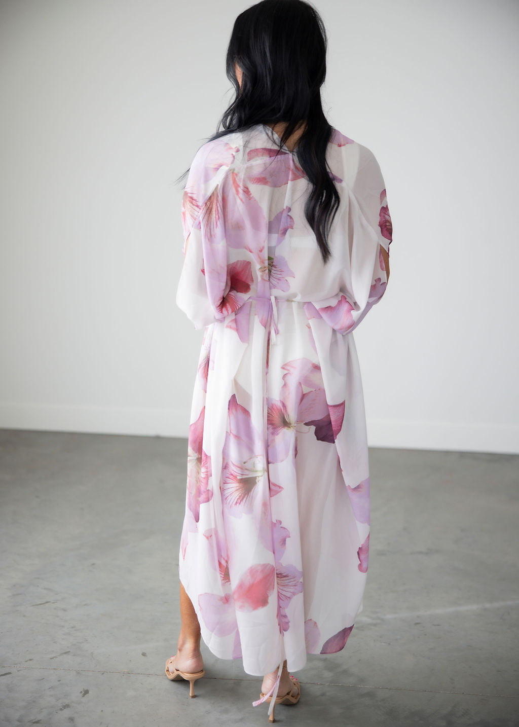 Livie Floral Kaftan Dress