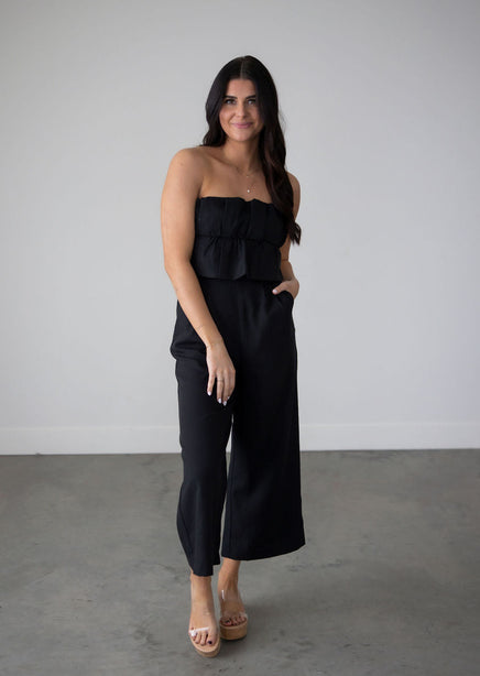 Evra Ruffle Jumpsuit product view