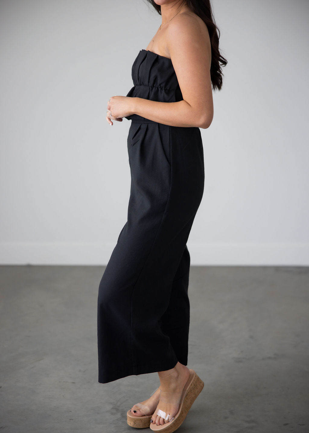 Evra Ruffle Jumpsuit