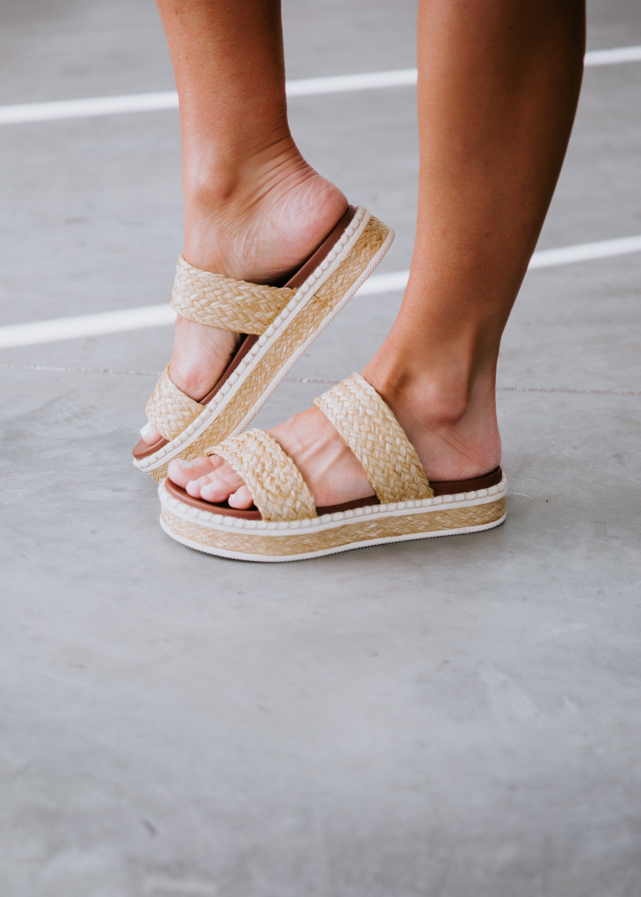 image of Kadie Raffia Sandals