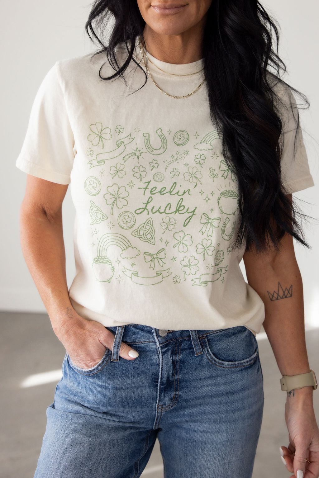 image of Feelin Lucky Graphic Tee