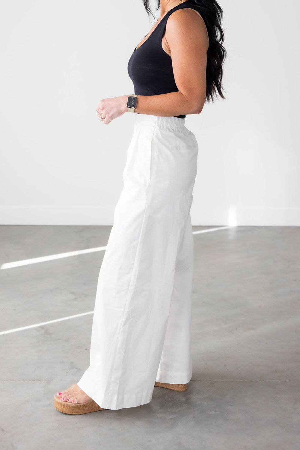Amaya Pleated Wide Leg Pants