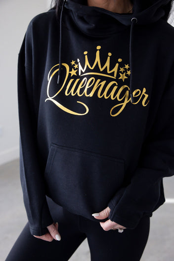 Queenager Graphic Hoodie