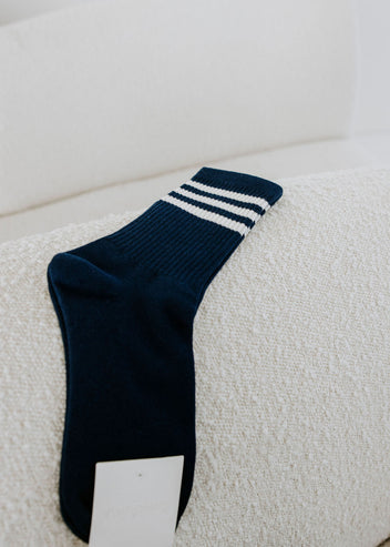 Varsity Mid-Calf Socks