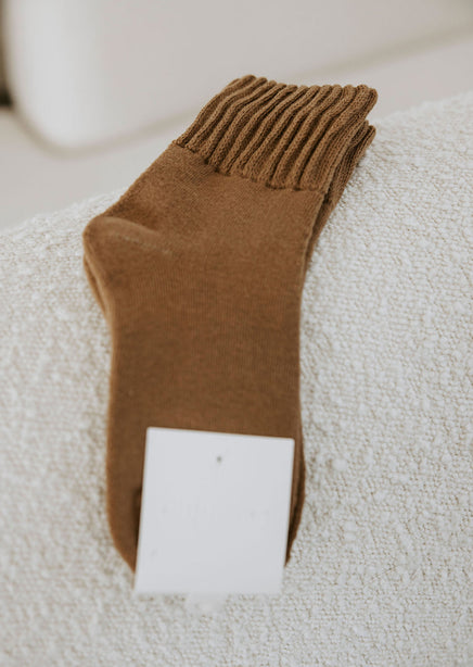 Chunky Knit Crew Socks product view