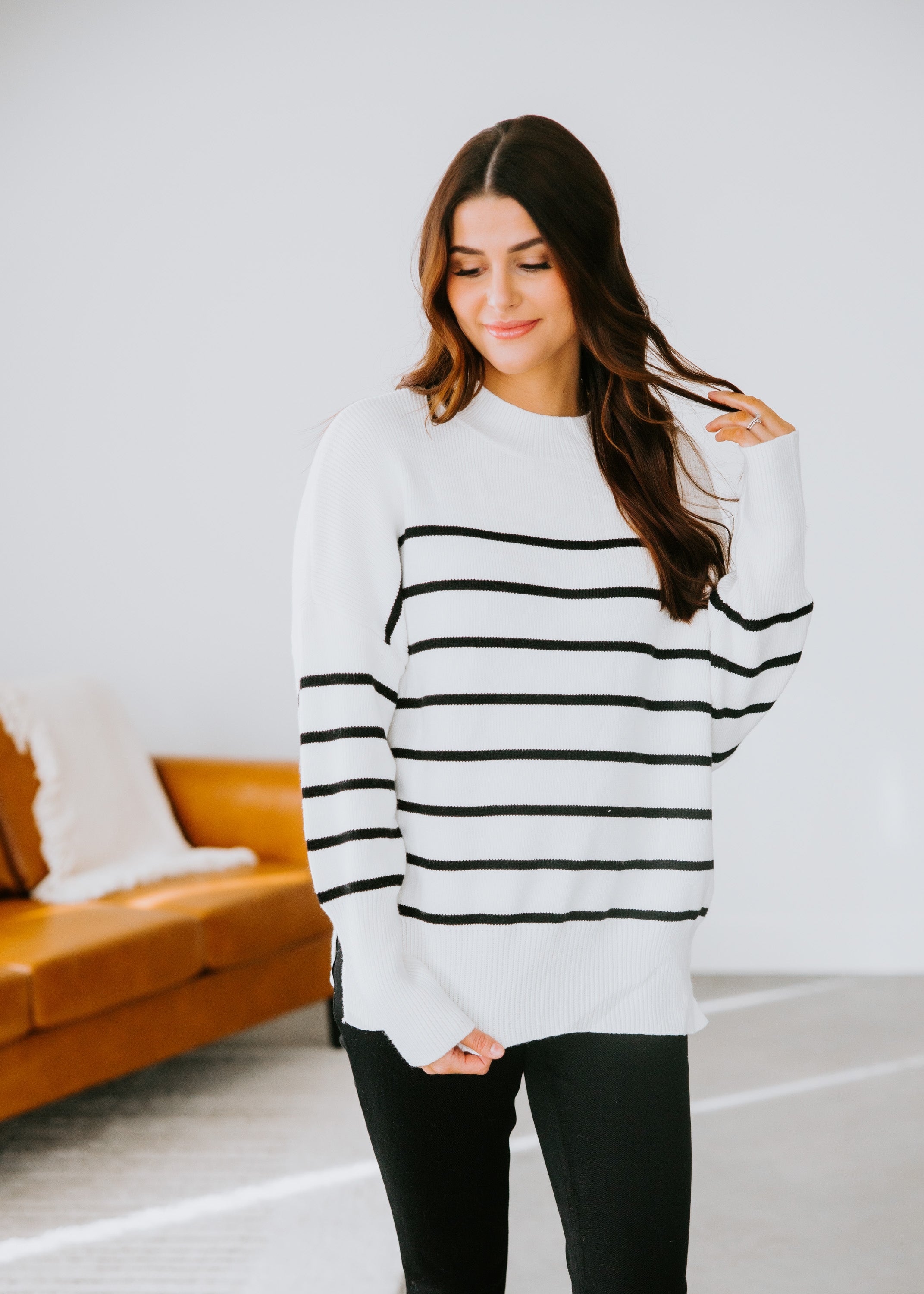 image of Holden Striped Sweater