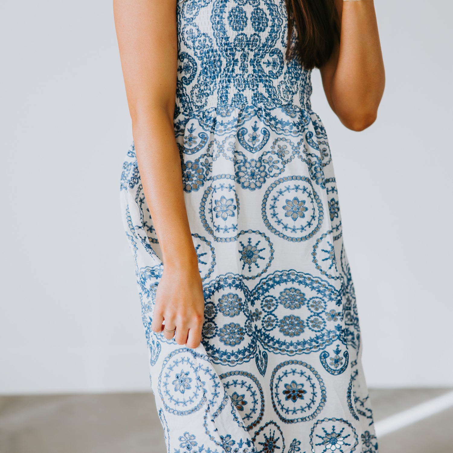 Blakely Embroidered Dress