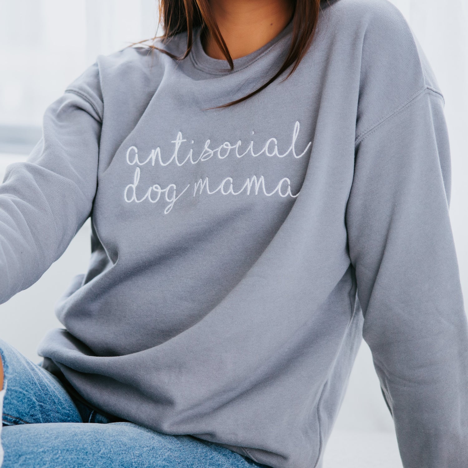 Antisocial Dog Mama Sweatshirt