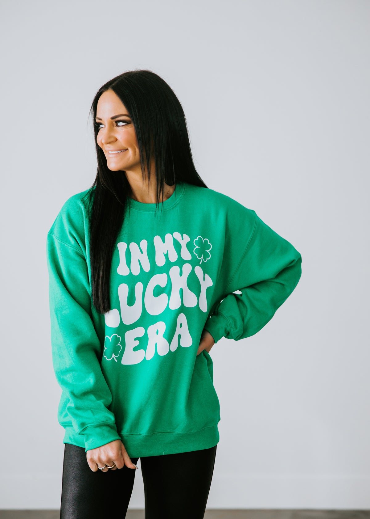 My Lucky Era Graphic Sweatshirt – Lauriebelles