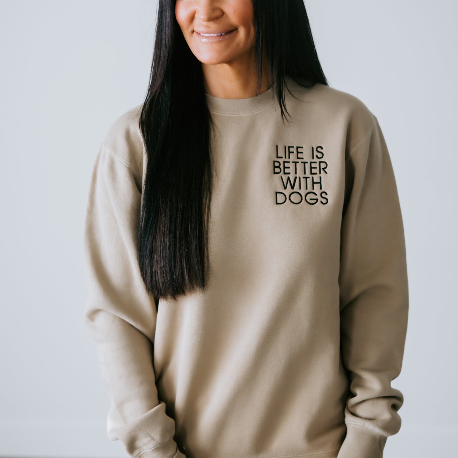 Life is Better Graphic Sweatshirt