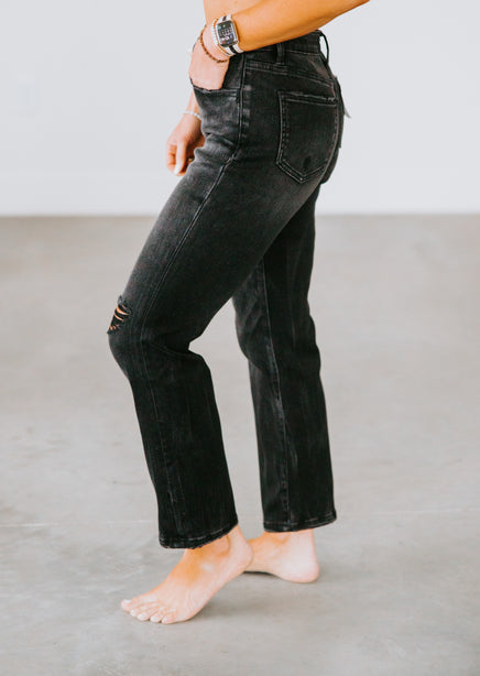 Dallen High Rise Straight Jean