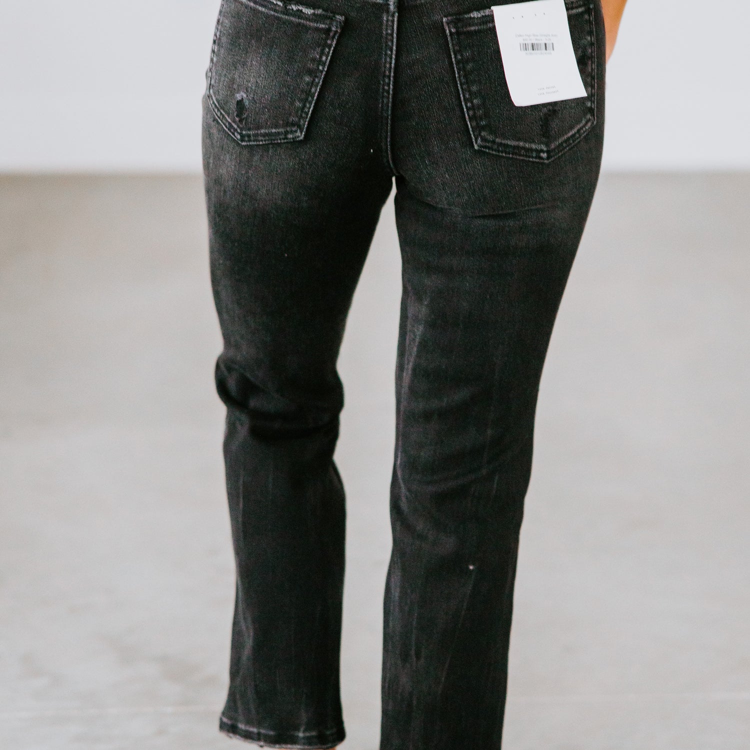 Dallen High Rise Straight Jean