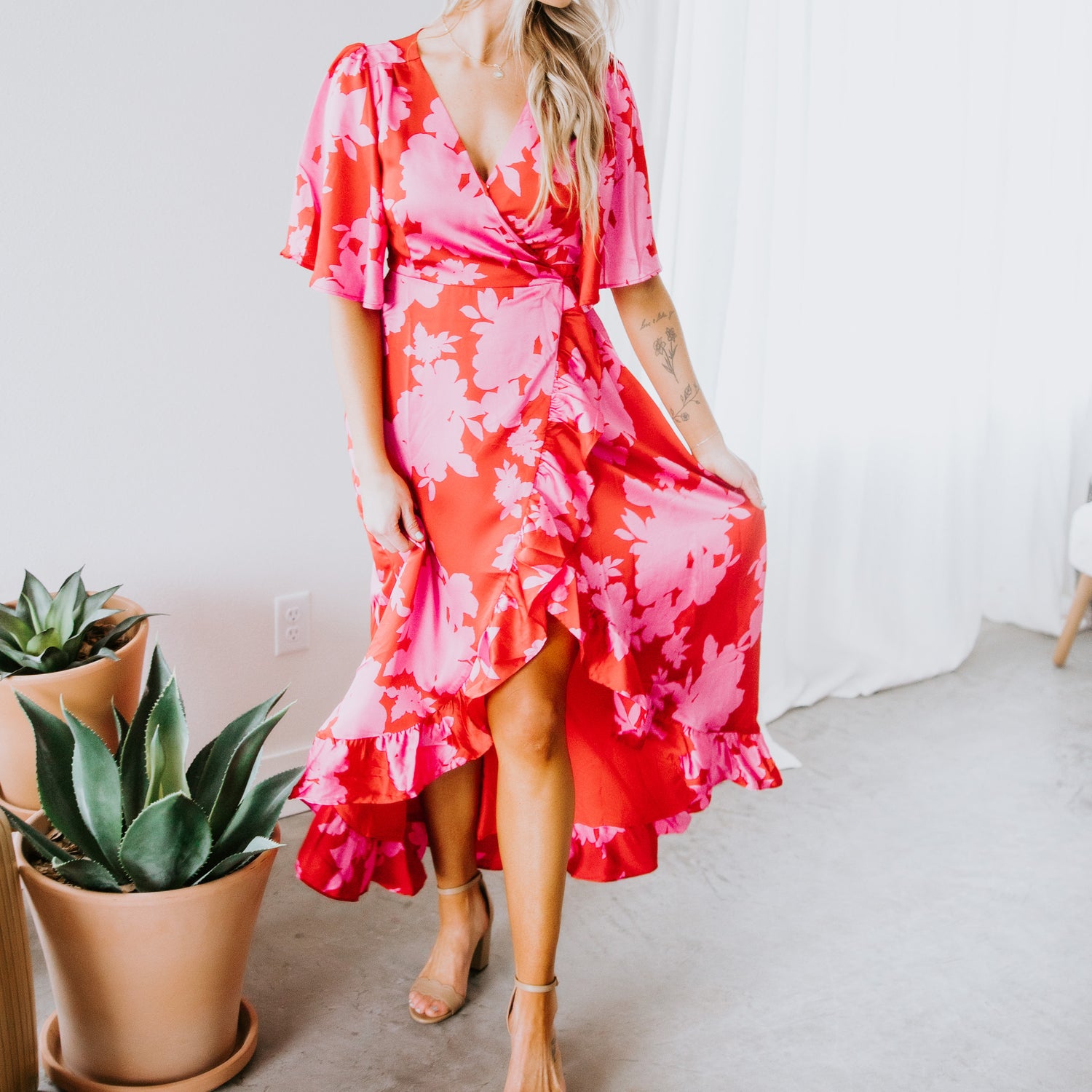 Lilo Wrap Dress