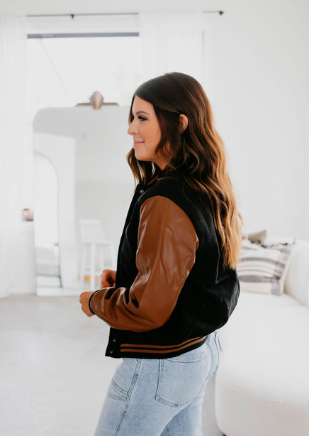 Gavin Varsity Bomber Jacket