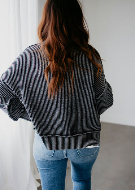 Emelia Ribbed Knit Sweater