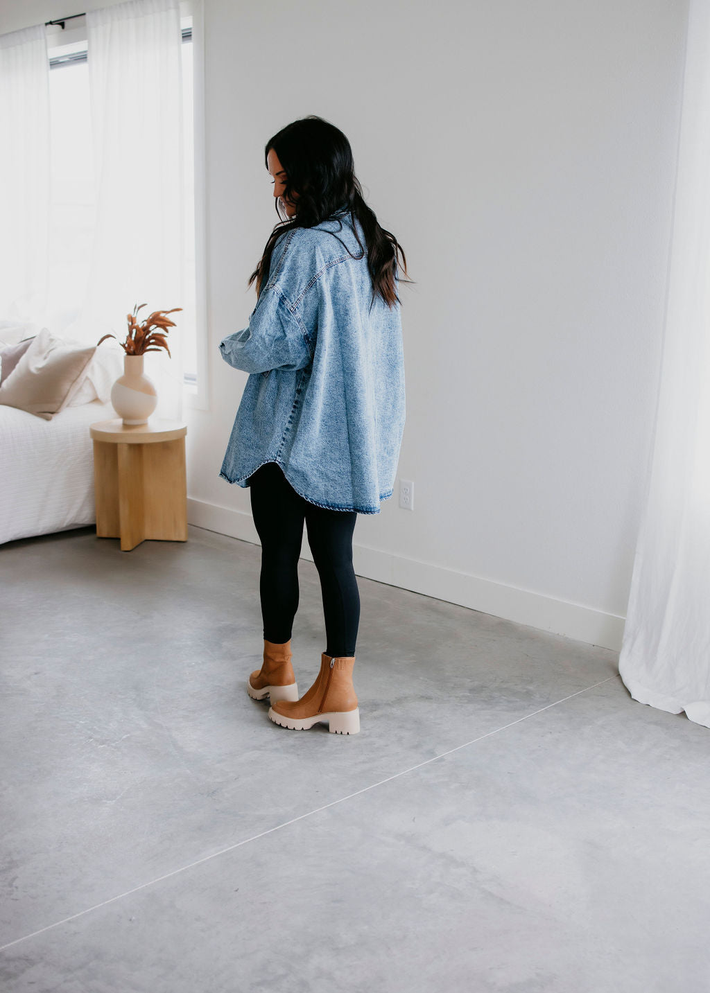 Finlee Oversized Denim Shirt