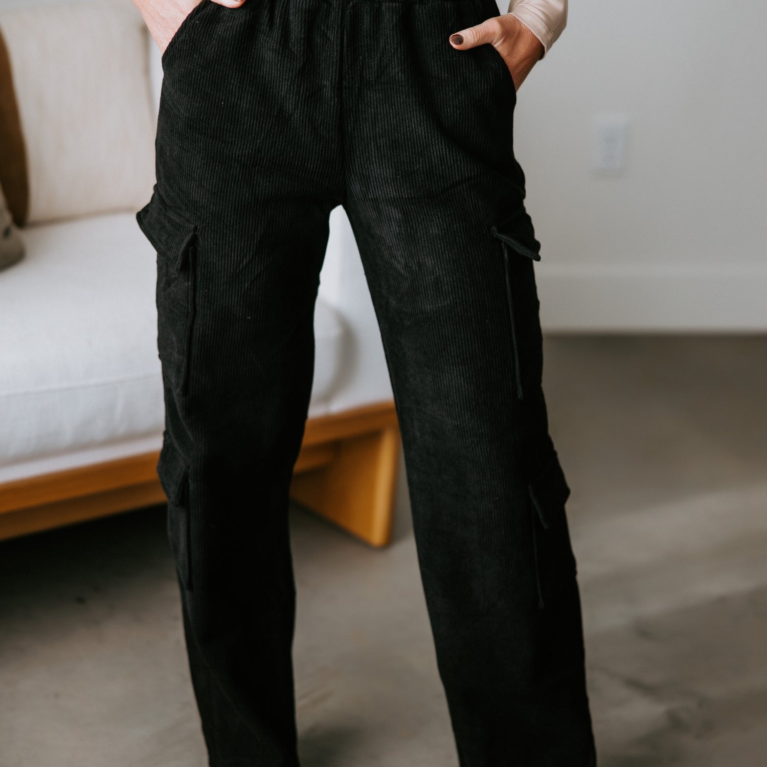 Kalvin Corduroy Cargo Pants