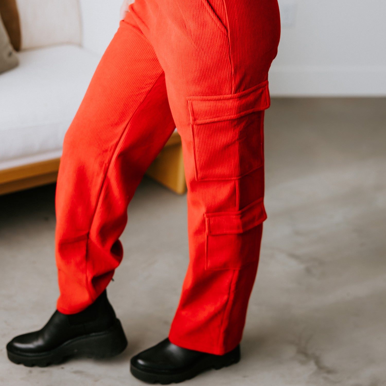 Kalvin Corduroy Cargo Pants