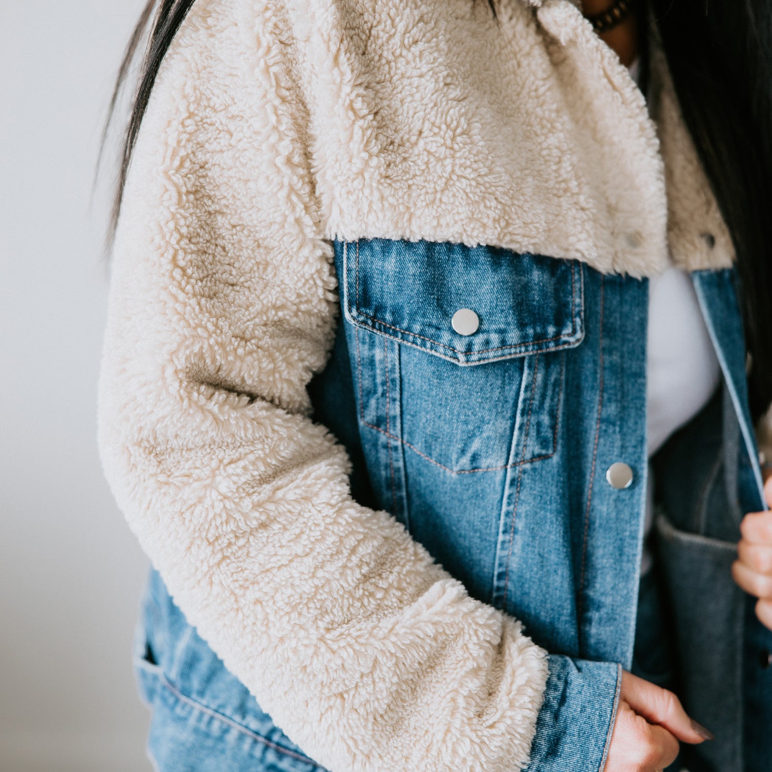 Archie Sherpa Denim Jacket