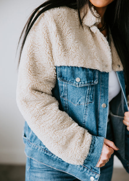 Archie Sherpa Denim Jacket