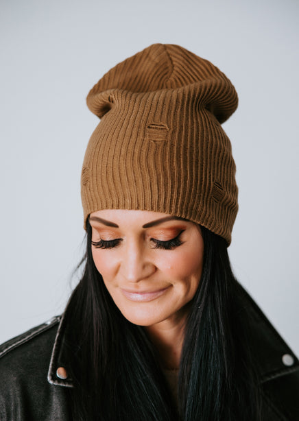 Lily Distressed Beanie by Lily & Lottie