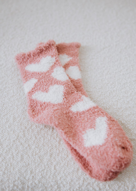 Heart Cozy Socks