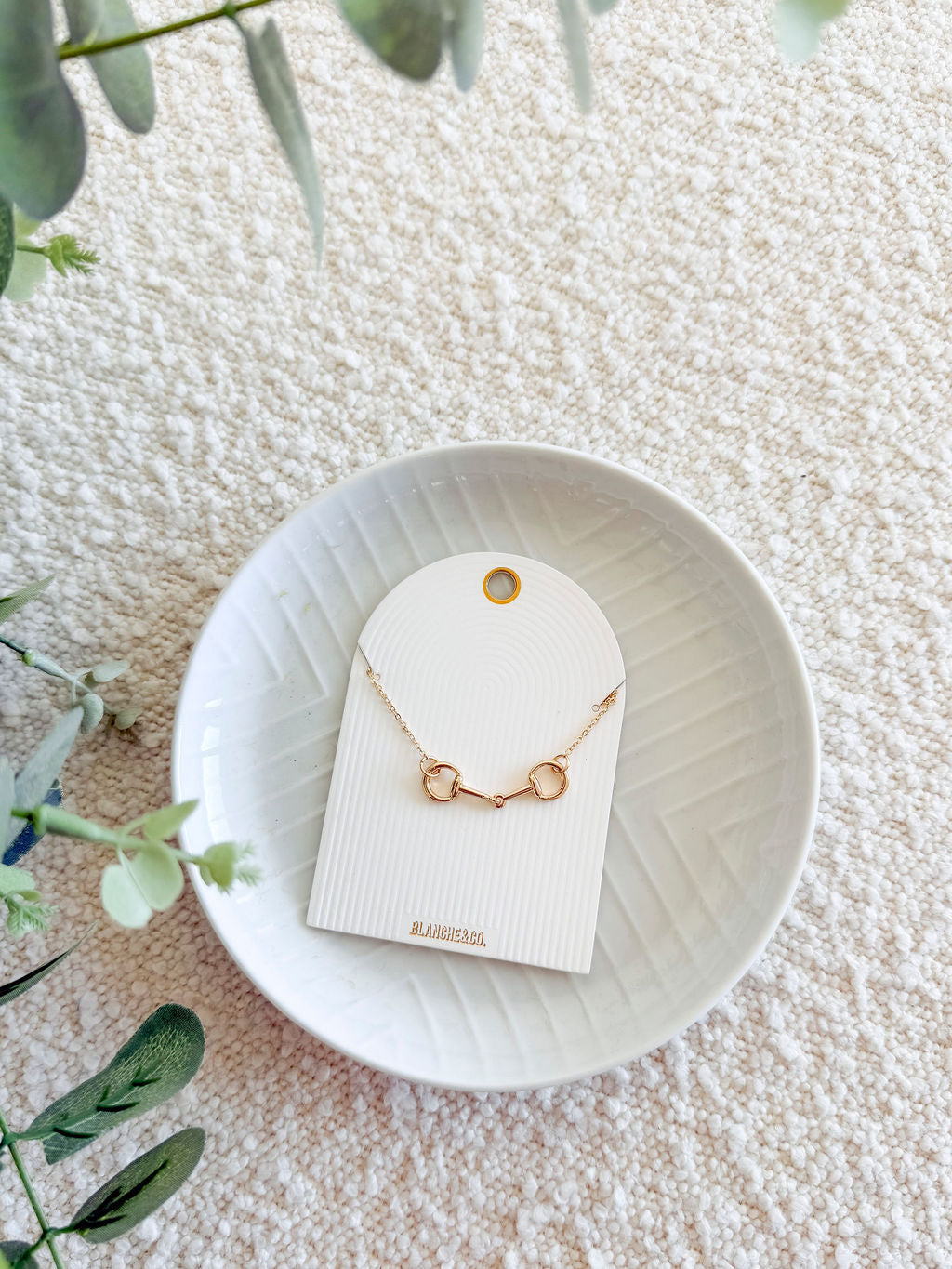 Horse Bit Chain Necklace