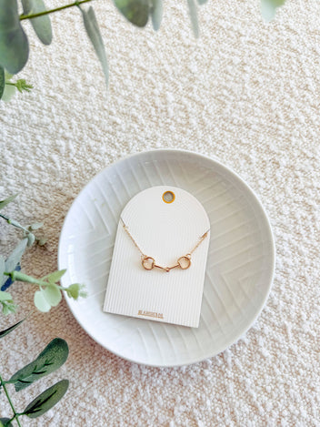 Horse Bit Chain Necklace