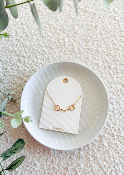 Horse Bit Chain Necklace product view
